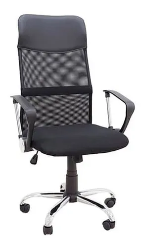 comprar Cadeira De Escritório Executiva Plus C161 Preto - Best Material do estofamento Couro sintético