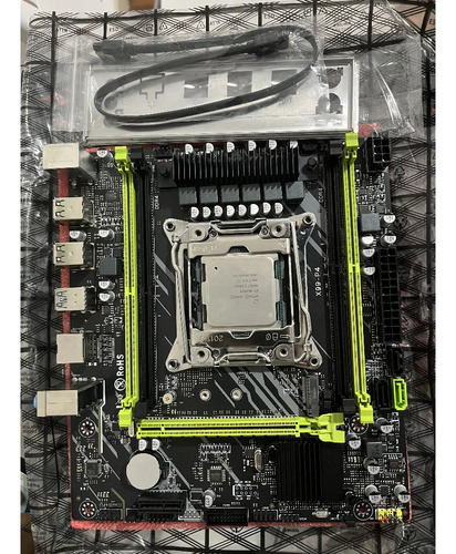 Kit Xeon Placa Mãe X99 + Processador Xeon E5 2630v4 Preto