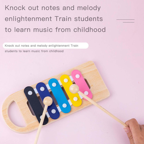 Juguete Musical De Madera Para Golpear, Juguetes Educativos,