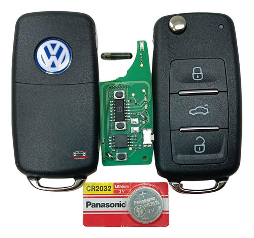 Compatible Chave De Controle De Chip Vw Jetta A4 Golf