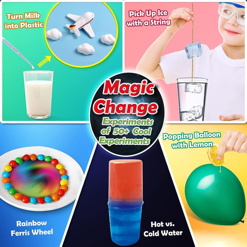 Set Ciencias Educativo 50 Experimentos Para Niños +4 Años