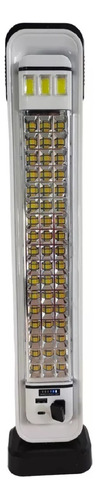 Lámpara De Emergencia Led Con Batería Recargable Blanco