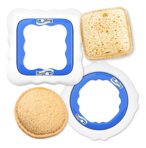 Bigleef 2-in-1 Sandwich Cutter And Sealer For Kids - Cre Nnf