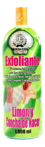  Herbacol Exfoliante Limon Y Concha De Nacar X1000ml