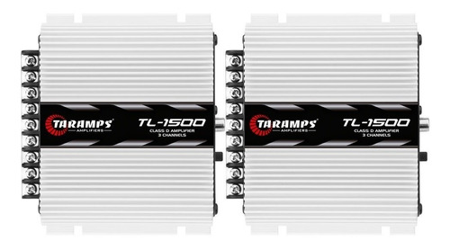 Kit 2 Peças Módulo Amplificador Taramps Tl 1500 2 Ohms Som 