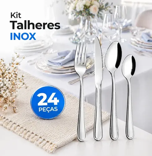 Faqueiro SekBem 24 Peças