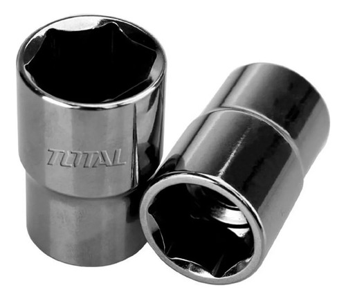 Bocallave Tubo Hexagonal 26mm Encastre 1/2 PuLG Total Color Plateado