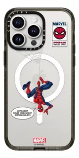 Capinha Rara Original Casetify Spiderman Para iPhone 14 Pro