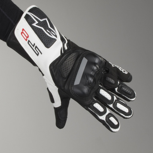 Luva Alpinestars Sp 8 V2 Cor Branco Tamanho Gggg