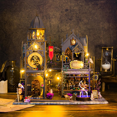 Kit De Casa De Muñecas Diy, Casa De Muñecas En Miniatura