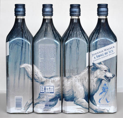 Imagen 7 de 7 de Whisky Johnnie Walker A Song Of Ice 700ml Game Of Thrones