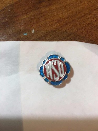 Pin Nsu Moto Motocicleta No Escudo Logo Gilera Puma