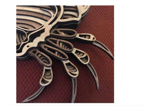 Vector 3d Signo Zodiacal Cancer Corte Láser Cnc Dxf Cdr Z100