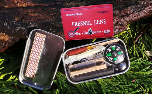 Lentes De Fresnel Cz Garden, Con Medidas, Aumento De 4x, X10