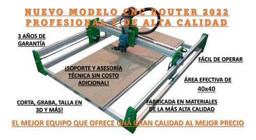 Router Cnc Pro 4040 Envío Gratis/vectores/msi!!
