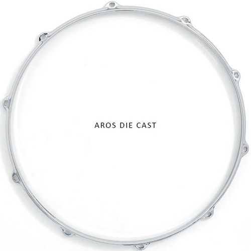 Aro De Bateria Dixon 14  Bordonero Die Cast 10 Torres 2.3mm