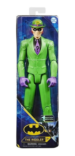 Figura Articulada Dc 30 Cm. Acertijo The Riddler 6061531