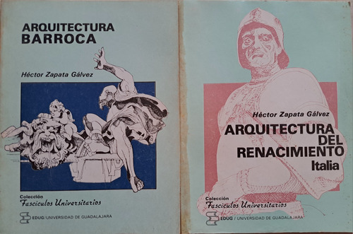 2 Libros De Arquitectura: Barroca Y Del Renacimiento Italia