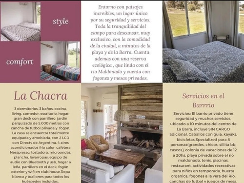 Imagen 2 de 17 de Casa En El Quijote, La Barra, Dueño Directo!!!