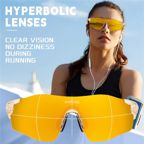 Lentes Fotocromáticos Kapvoe X133 Transparente Celeste