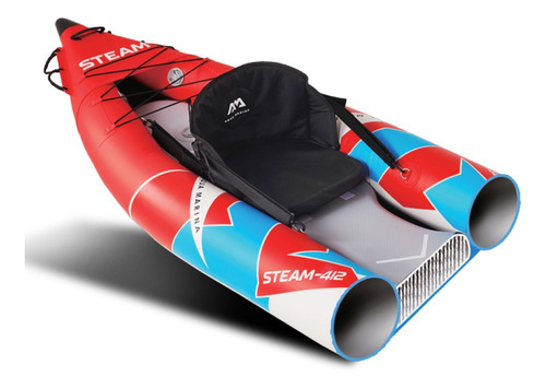 Imagen 5 de 5 de Kayak Inflable Steam Single / Kayak Aqua Marina
