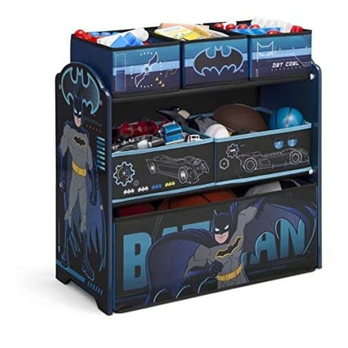 Organizador Juguetes Niños Batman 6 Cajones