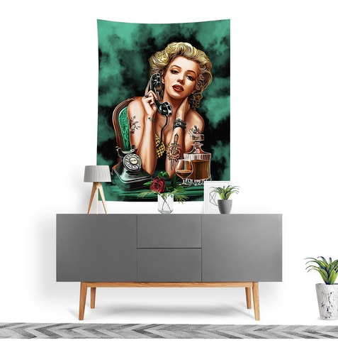 Tecido Decorativo Decoração Tactel Interto Externo Marilyn