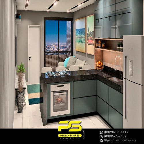 Apartamento Com 1 Dormitório À Venda, 37 M² Por R$ 154.900 - Tambauzinho - João Pessoa/pb - Ap3090
