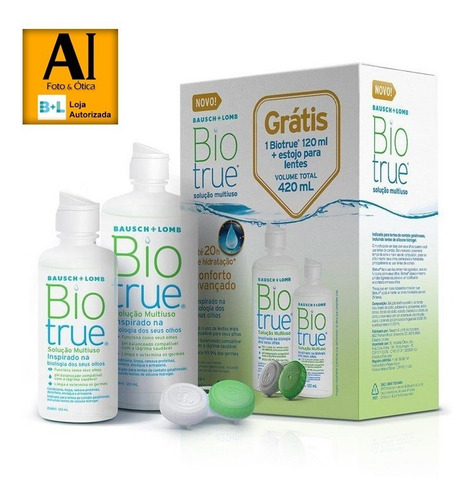 Imagem 1 de 3 de Renu Biotrue 300 + 120 Ml + Entrega Rápida
