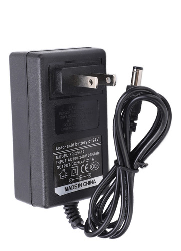 Cargador De Batería De Litio 29.4v 1a Adaptadores De Fuente