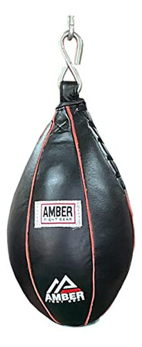 Bolso Velocidad Cuero Entrenamiento Boxeo Mma;