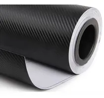 Comprar Fibra Carbono Vinilo Simil Negro Texturado Moldeable Lamina