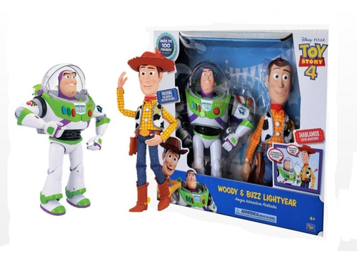 Woody Y Buzz Toy Story, Juego Interactivo Hablan En Español