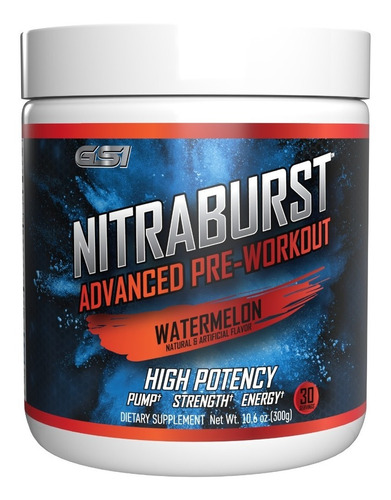 Giant Sports Nitraburst Advanced Pre Workout / Testo / 30 Sv