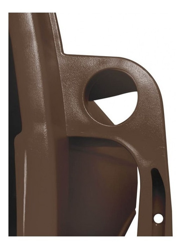 Bote Basura Slim Rectangular Beige Tapa Balancín 87 Litros