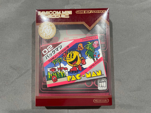 Pac-man Mini Famicom Para Game Boy Advance Con Caja Jp