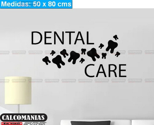 Vinil Decorativo Dental Care Consultorio Dental 