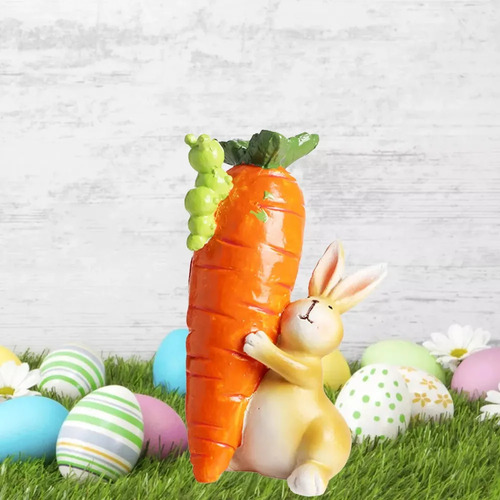 / Decoración De Pascua Lindo Conejito De Pascua Con