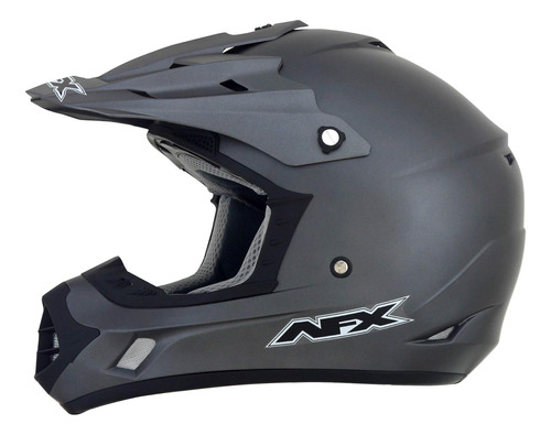 Casco Para Moto Factory Racing Fmx Adult  Talla M  Negr513