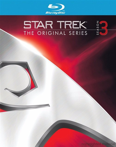 Blu-ray Star Trek La Serie Original Temporada 3