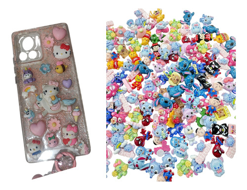 Decoración Para Funda Celular Charms Apliques 3d Sin Resina