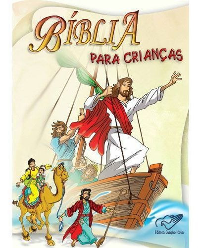 Biblia Infantil Para Crianças Ilustrada Cancao Nova