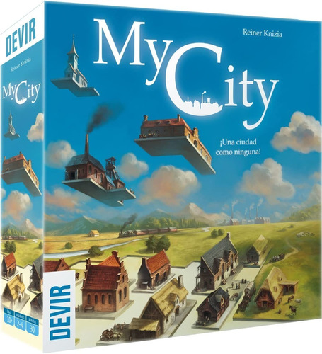 Juego De Mesa My City (construye Tu Ciudad) Nuevo Español