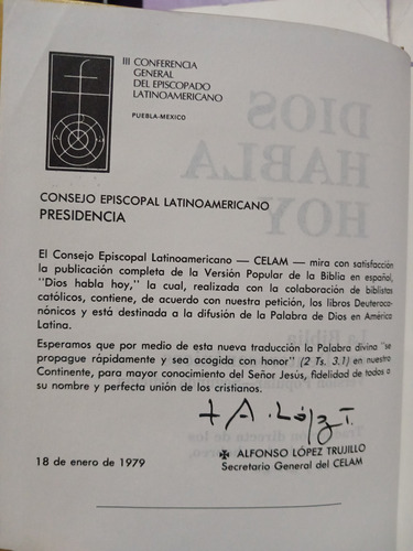 Dios Habla Hoy La Biblia / Con Deuterocanónicos 2 Edición (Usado)