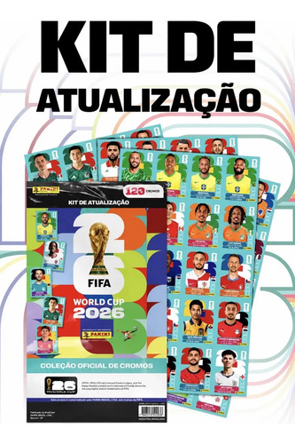Kit de atualização do personagem NEYMAR da Panini Copa 2026