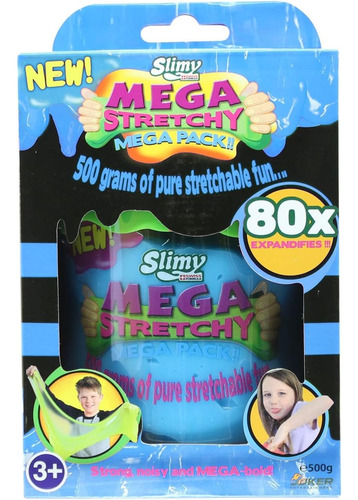 Mega Slime Explandible Slimy Super Stretchy X1u Surtido