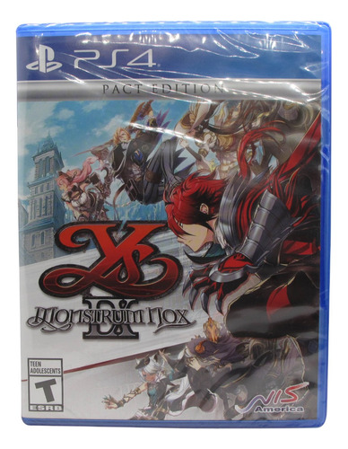 Ys Ix : Monstrum Nox - Ps4 Action Rpg Nihon Falcom Nis Nuevo