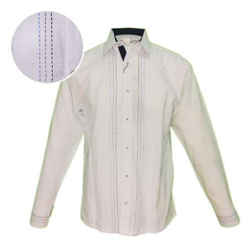 Guayabera G Candila Manga Larga 351agl Blanco