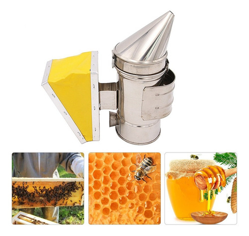 Ahumador Apicultor Fumador De Colmena De Abejas De Acero