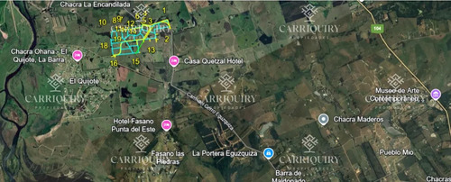 Venta De 15 Chacras Por Camino Eguzquiza